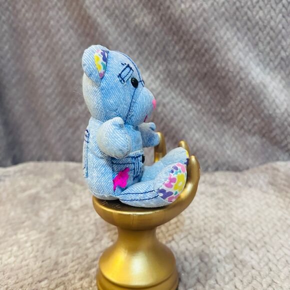 1995 Vintage MINI Pocket Doodle Bear Plush - Picture 4 of 7